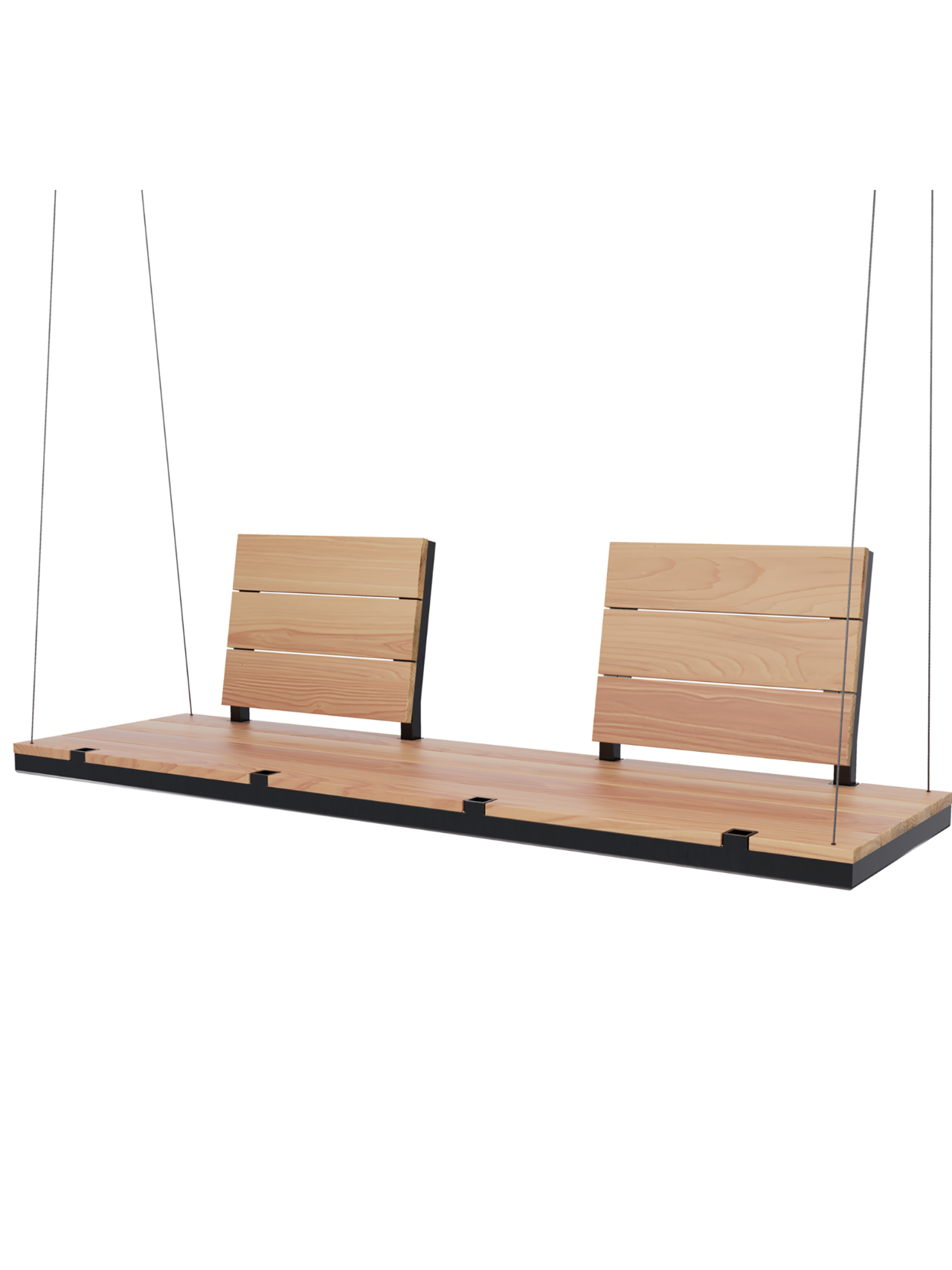 Cypress modern porch swing 